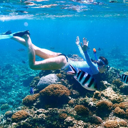 Snorkel en Playa Grande